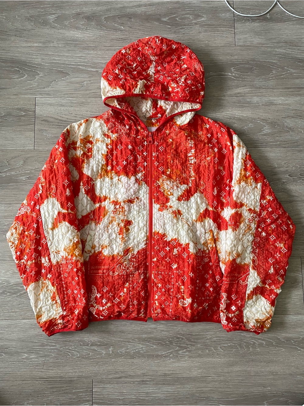 Louis Vuitton
Orange Bleached Bandana Monogram
Jacket